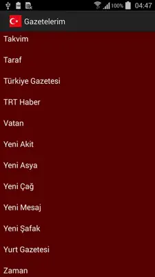 Gazetelerim android App screenshot 6