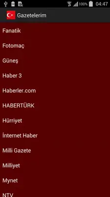 Gazetelerim android App screenshot 7